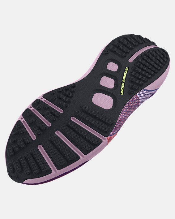 Unisex UA Phantom 3 SE Running Shoes in Purple image number 4